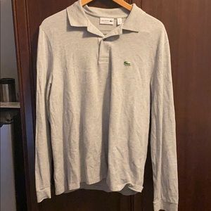 Lacoste long sleeve polo